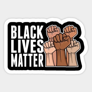 Black Lives Matter Fist Sticker